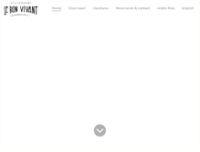 Tablet Screenshot of lebonvivant.nl
